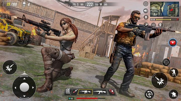 Commando Mission FPS Gun Games Tangkapan skrin 3