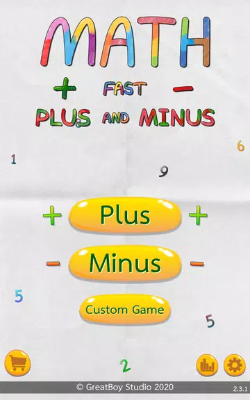 Math Fast Plus and Minus スクリーンショット 1