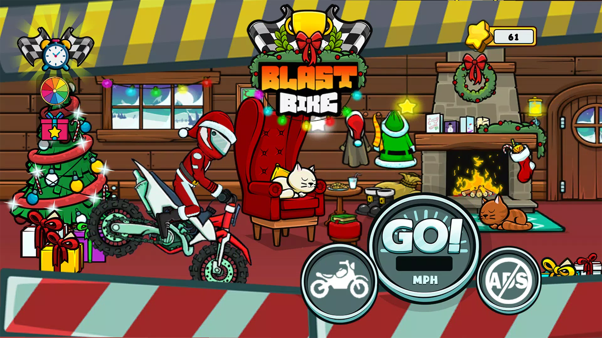 Blast Bike - 2D Race ภาพหน้าจอ 1