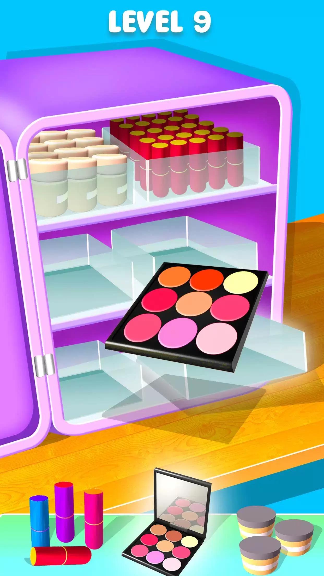 Fill the Makeup Organizer Game应用截图第4张