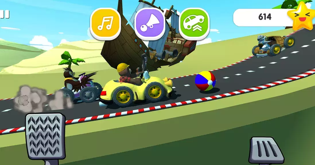 Fun Kids Cars Racing Game 2 स्क्रीनशॉट 2