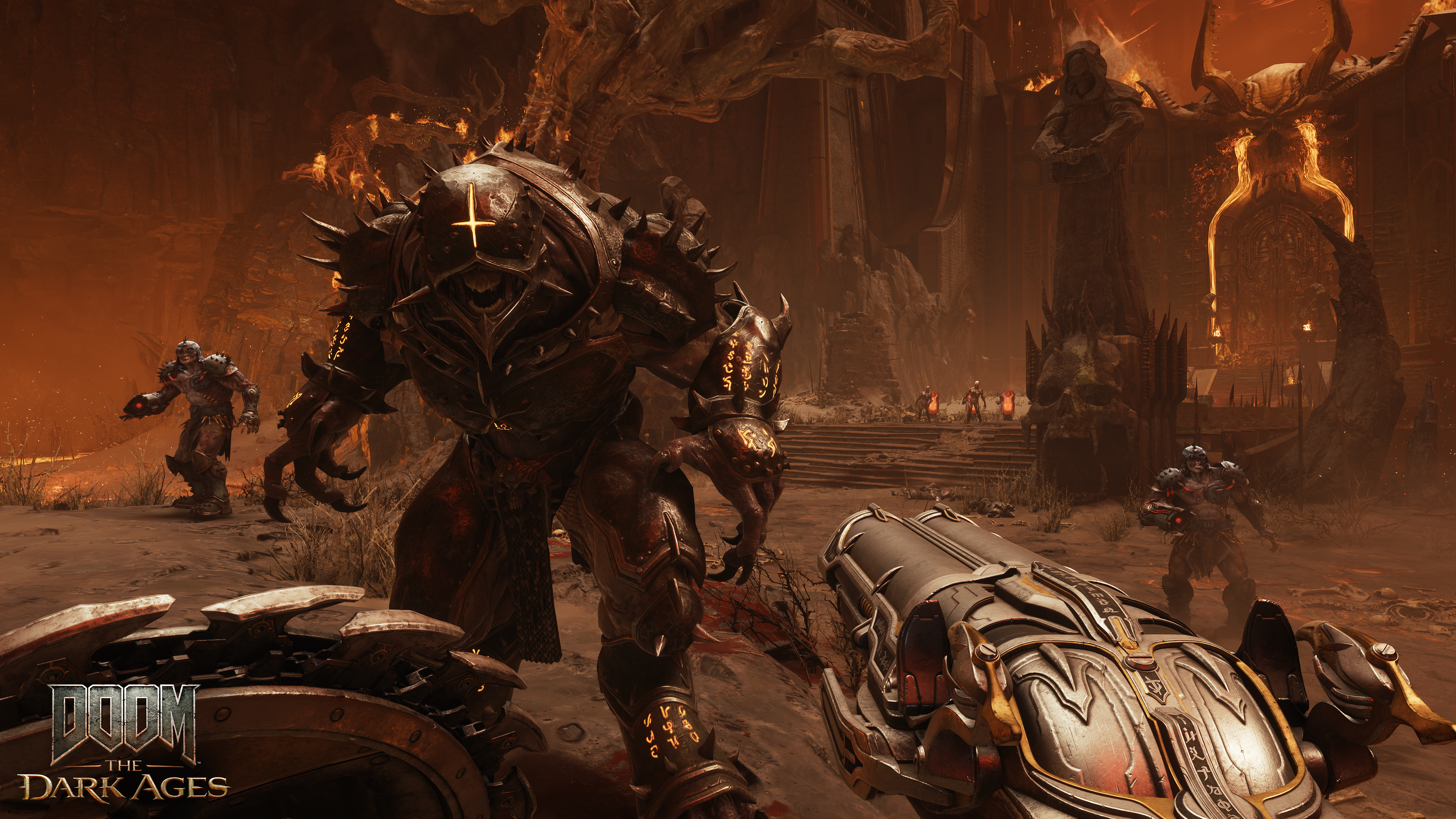 DOOMの戦闘は、モダンな金属を備えています