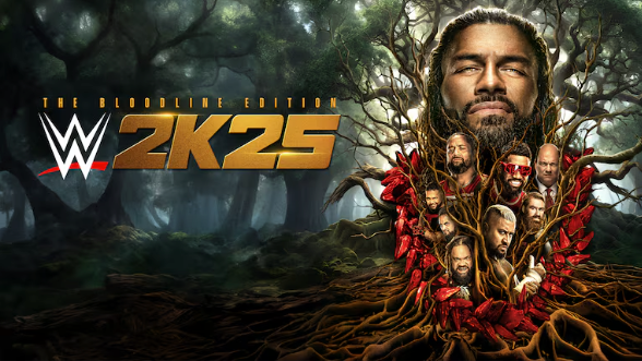 WWE 2K25 Bloodline Edition Cover