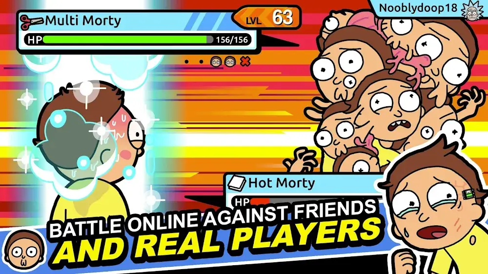 Rick and Morty: Pocket Mortys Ekran Görüntüsü 2