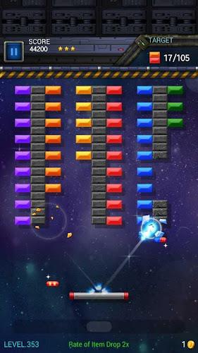 Brick Breaker Star: Space King Ekran Görüntüsü 1