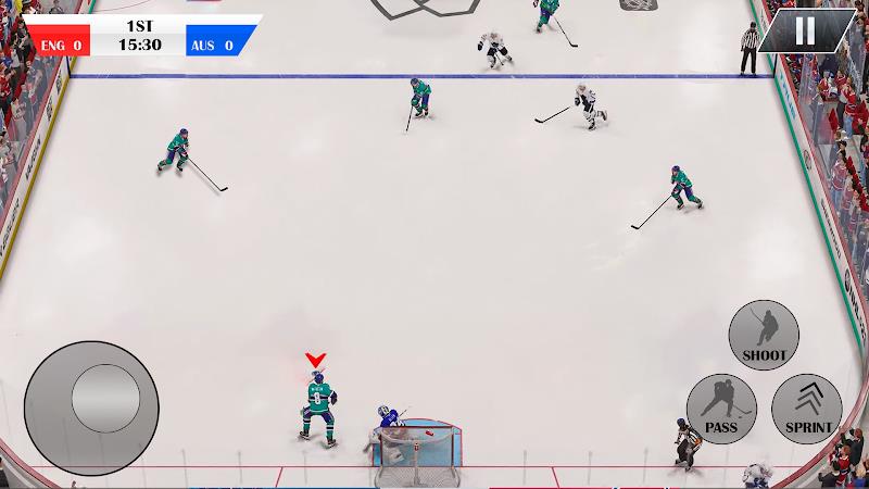 Ice Hockey Games 3D Ice Rage Скриншот 4