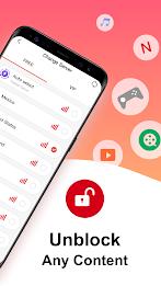 VPN Kitten: Free Unlimited VPN Proxy & Secure WiFi स्क्रीनशॉट 3