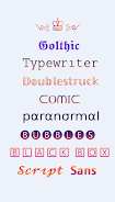 Fonts - Fancy Fonts Art Screenshot 1