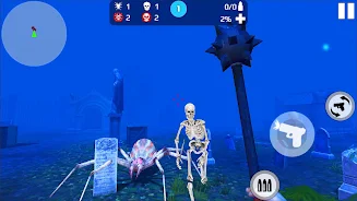 Skeleton Hunter: Survival 3D 스크린샷 1