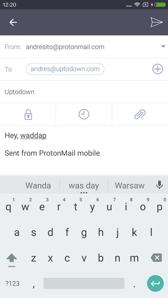 Proton Mail: Encrypted Email स्क्रीनशॉट 2