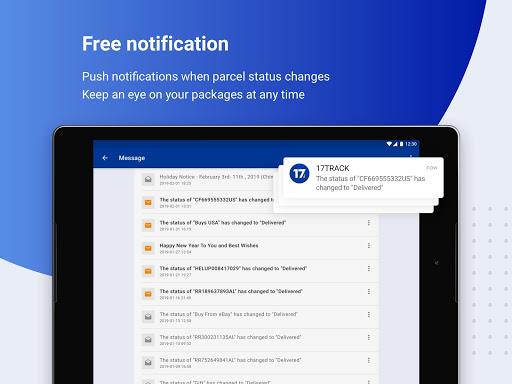 17TRACK Package Tracker Screenshot 2
