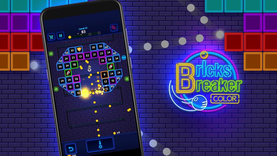 Bricks Breaker Color Скриншот 1