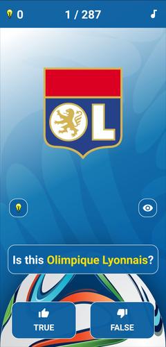 Soccer Quiz: Guess the Logo Schermafbeelding 2