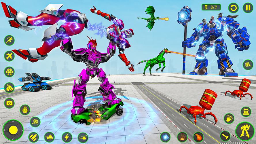 Horse Robot: Car Robot Games Screenshot 4