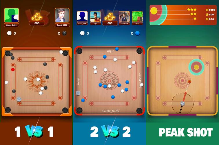 Carrom board game & carom pool Capture d'écran 4