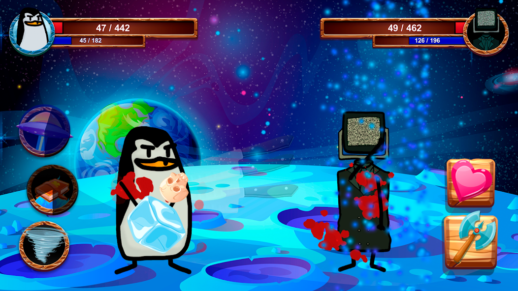 Cartoon Battle Mod Captura de tela 3