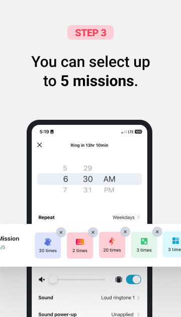 Alarmy – Alarm Clock & Sleep Mod Tangkapan skrin 4
