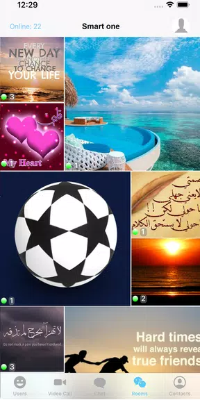 Tigi Chat :Public Chat &social Captura de pantalla 2