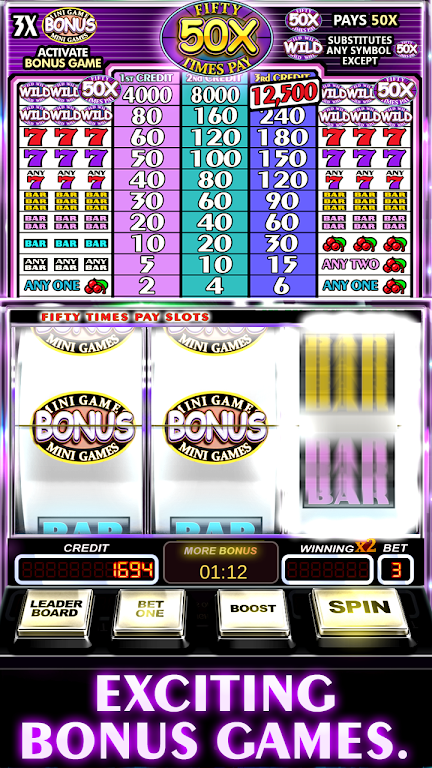 Free Slot Machine 50X Pay應用截圖第3張