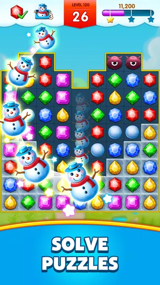 Jewel Legend: три в ряд игры Скриншот 2