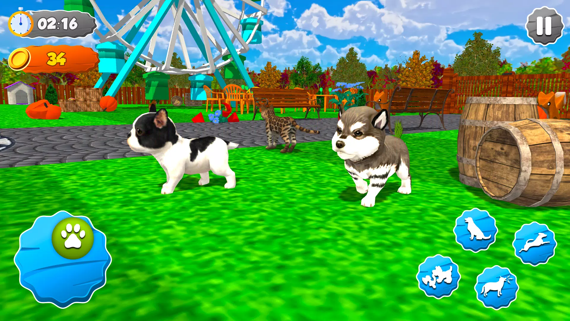 Pet Dog Game: Virtual Dog Sim Screenshot 1