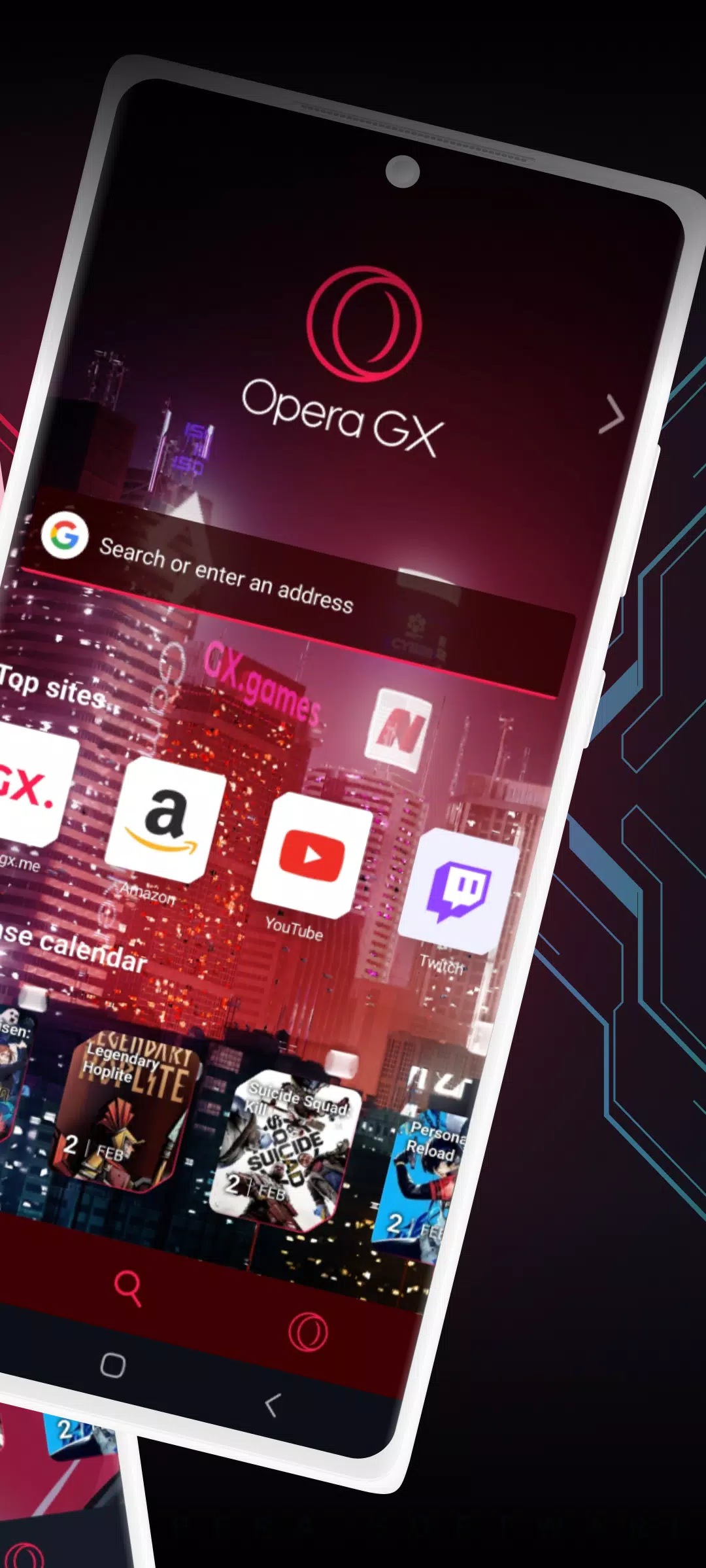 Opera GX : Navigateur Gaming Capture d'écran 2