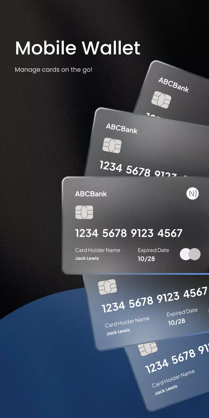 Mobile Wallet: Cards & NFC ภาพหน้าจอ 1