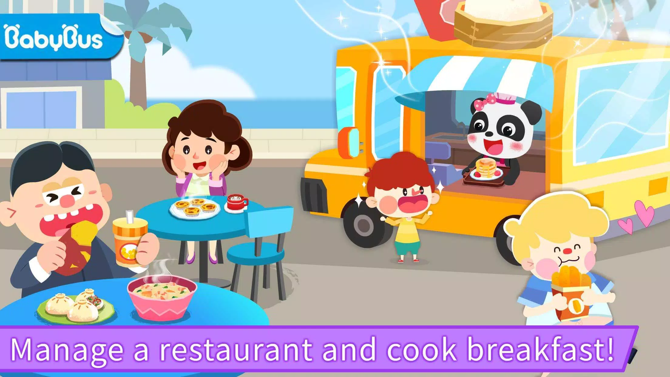 Baby Panda's Breakfast Cooking Screenshot 1