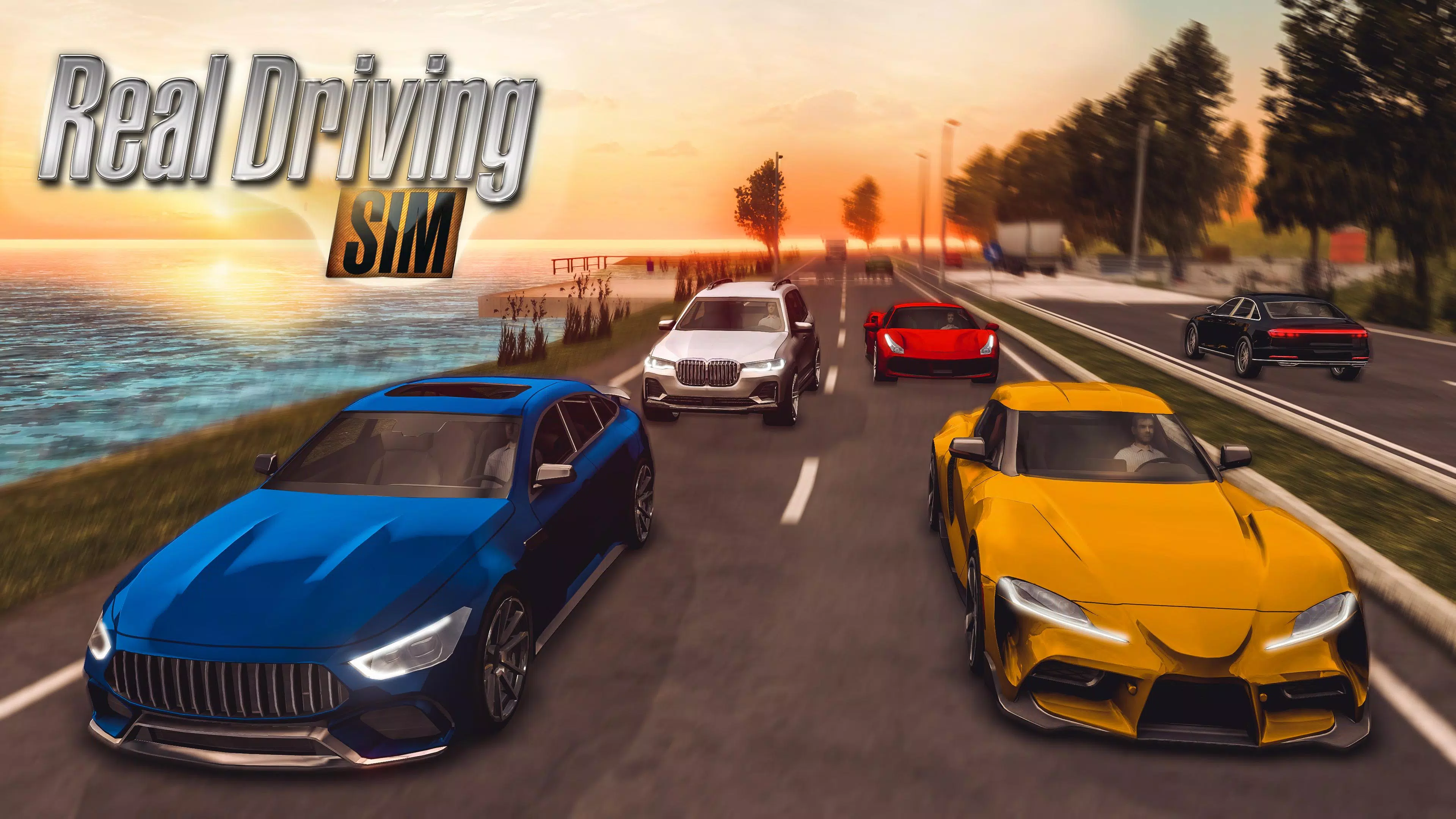 Real Driving Simulator Captura de pantalla 1