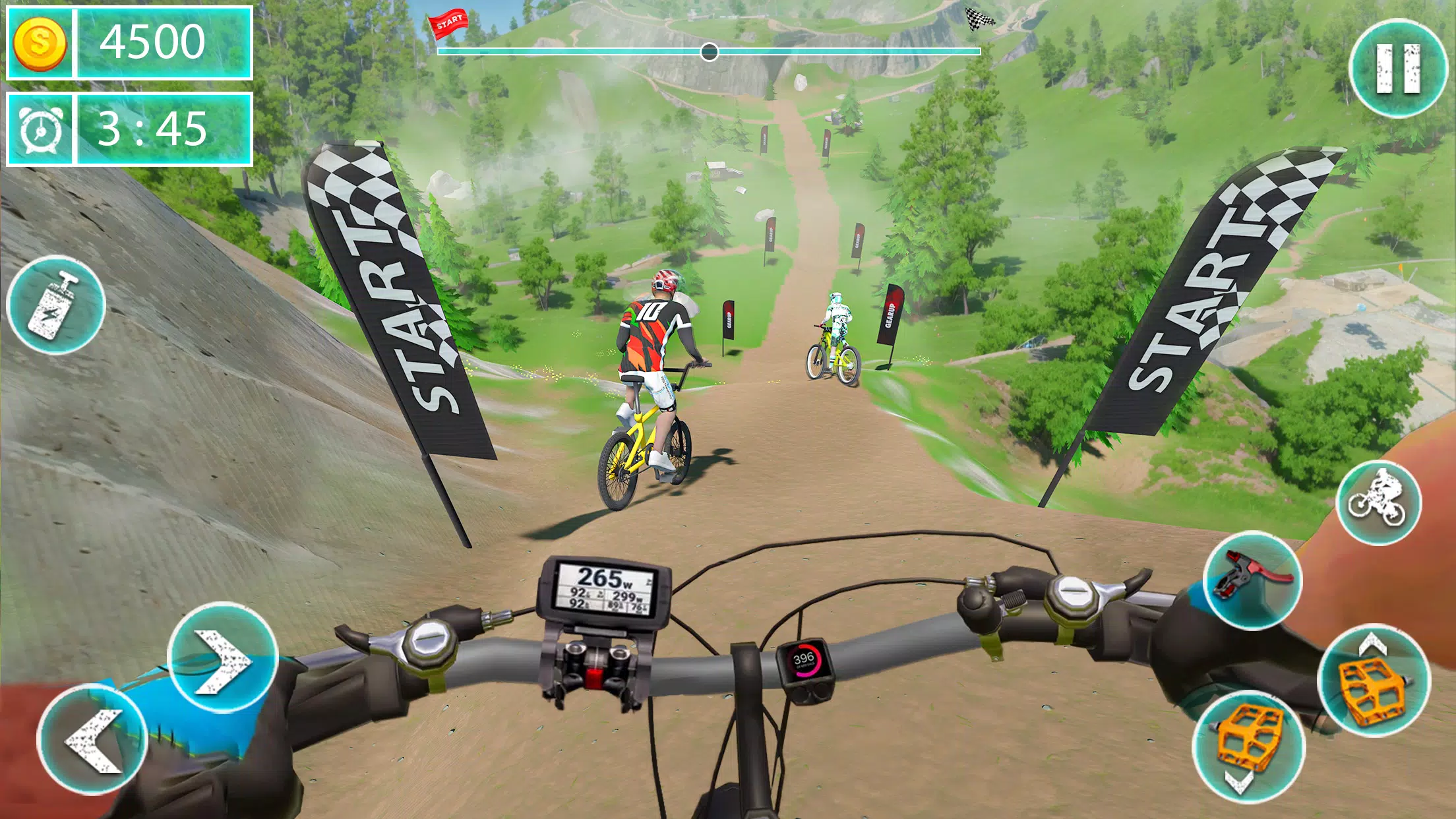 MTB Downhill: BMX Racer Screenshot 1