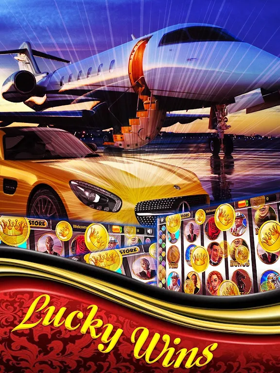 Jet Set Tycoon Slots Скриншот 2