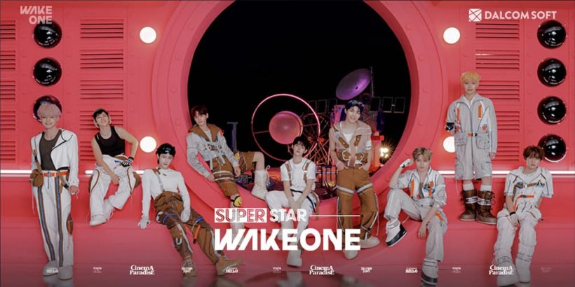 Superstar Wakeone ช่วยให้คุณเล่นเพลงยอดนิยมจากวง K-pop ที่มีชื่อเสียงในเกมจังหวะที่ลื่นไหลนี้