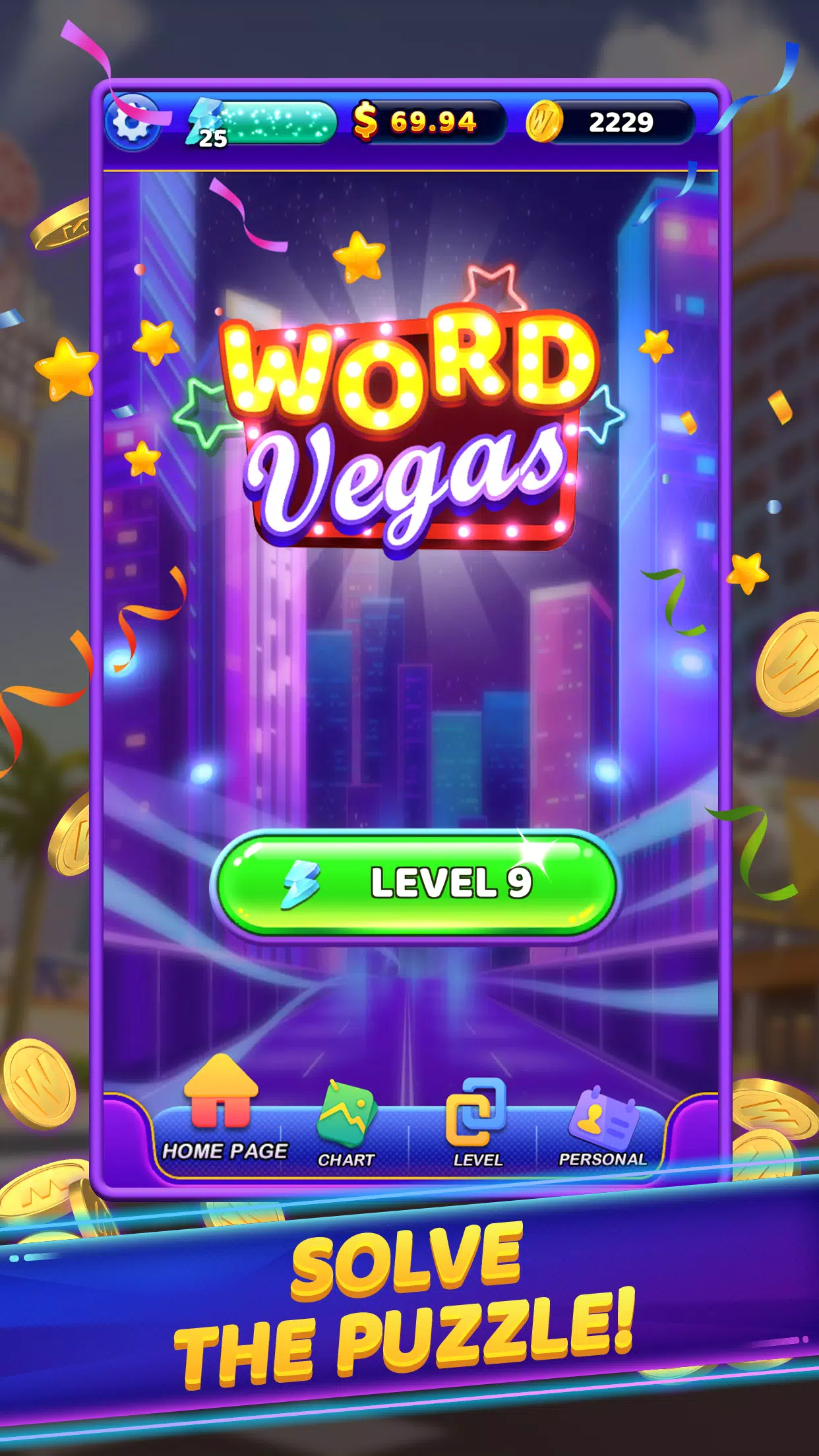 Word Vegas应用截图第1张