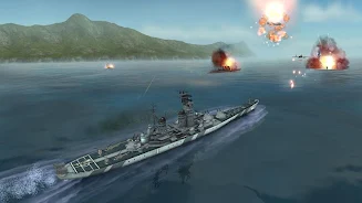 WARSHIP BATTLE:3D World War II Captura de tela 1