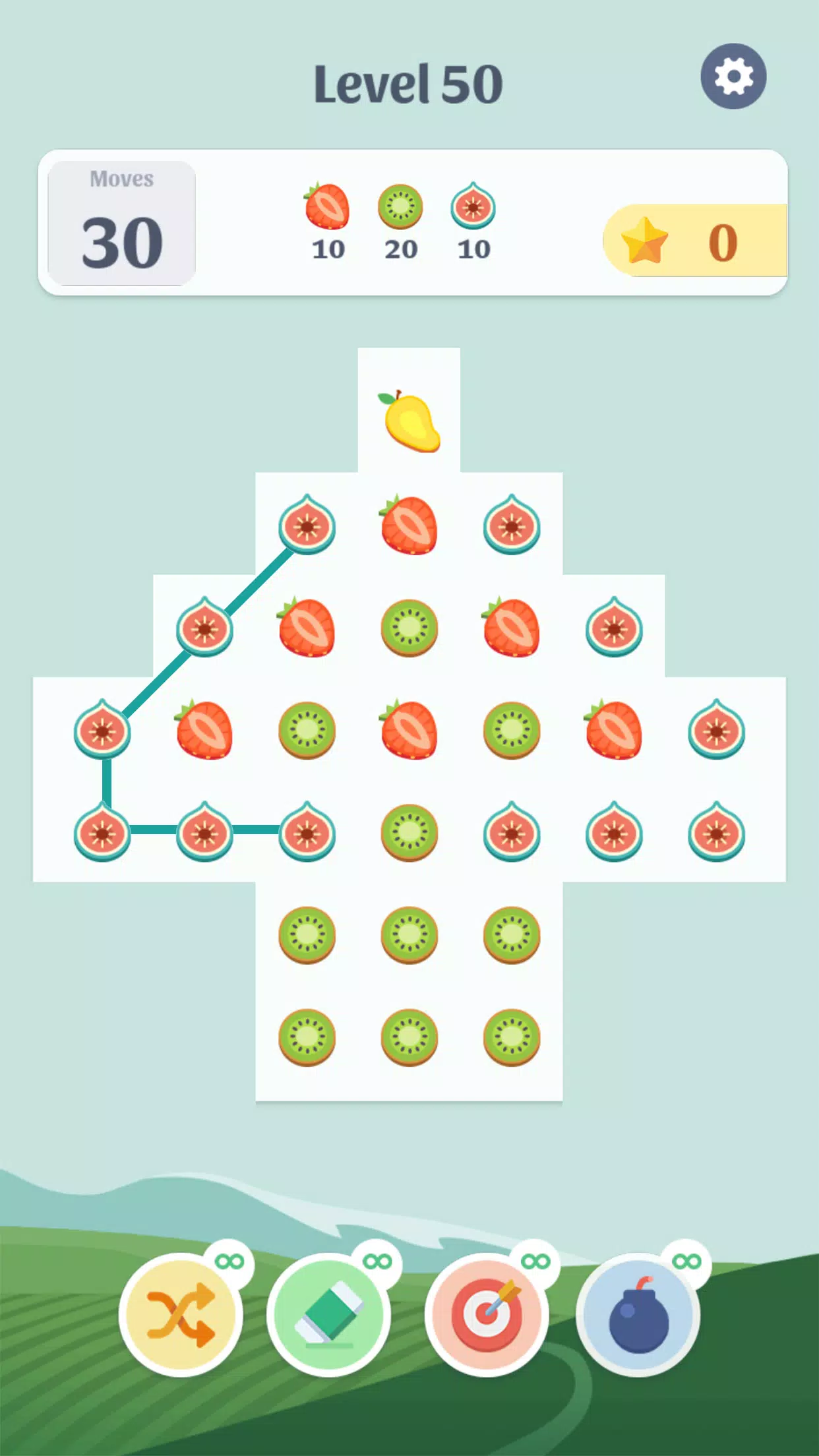 Schermata Fruit Game: Connect & Blast 2