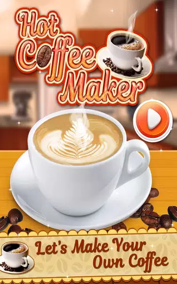 My Cafe - Coffee Maker Game Schermafbeelding 1