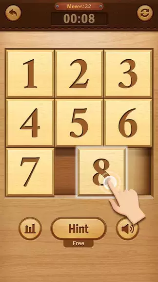 Number Puzzle - Sliding Puzzle Captura de pantalla 1