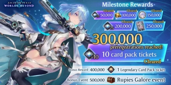 Shadowverse: Thế giới vượt ra ngoài đạt 300.000 đăng ký trước, tiết lộ các cột mốc mới