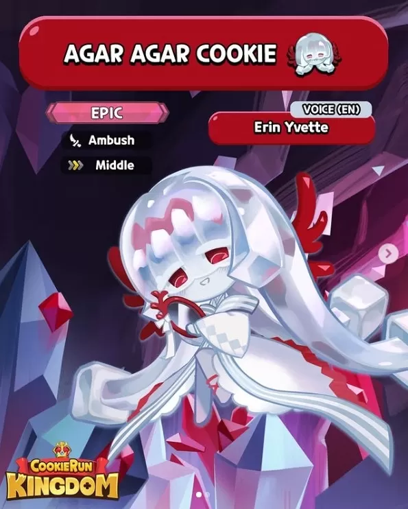 CookieRun Kingdom Agar Agar Cookie Guide Skills, Toppings, Treasures and Team Recommendations