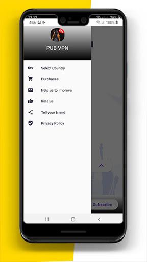 VPN For PUBG Mobile -PUB  VPN Скриншот 3