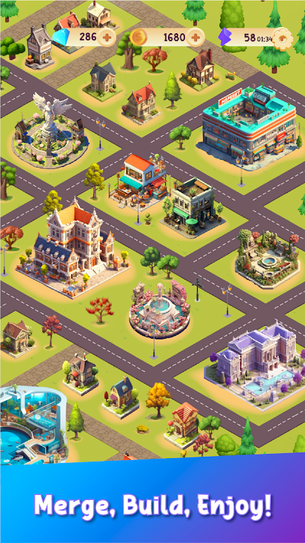 Merge Island - Dream Town Game ภาพหน้าจอ 1