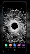 Broken Screen Wallpaper Tangkapan skrin 4