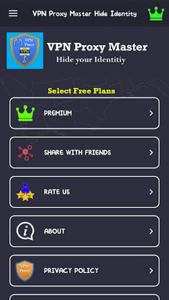 VPN Proxy Master Hide Identity Screenshot 3