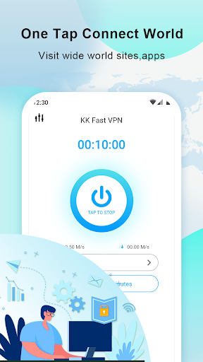 FlashNet VPN Captura de pantalla 1