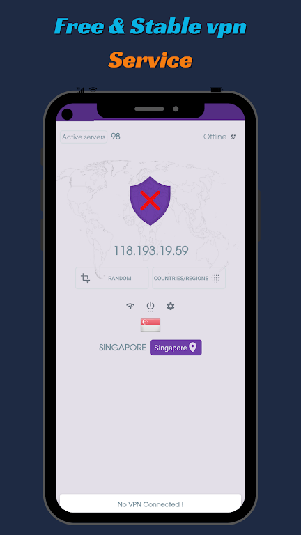 Rozmat Vpn Tangkapan skrin 1