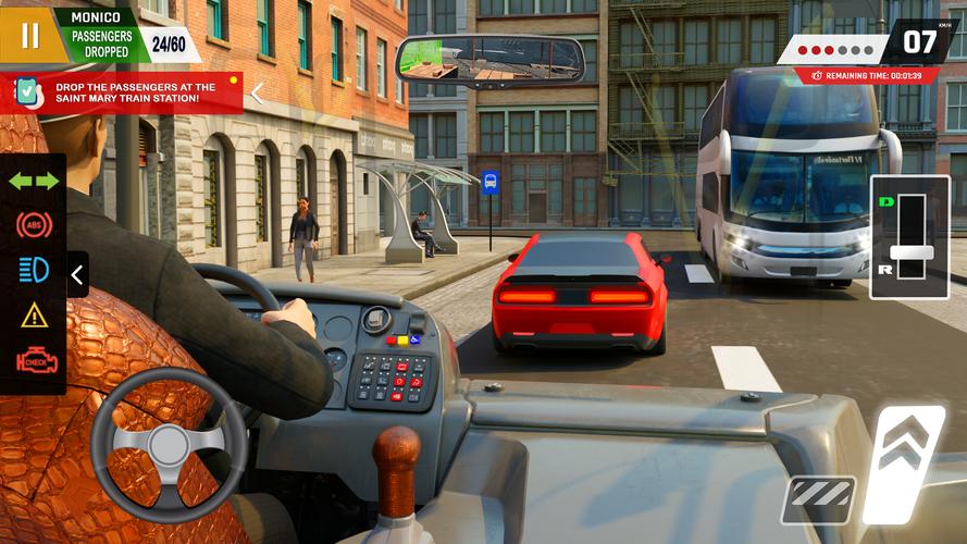 City Bus Simulator : Bus Games Скриншот 1