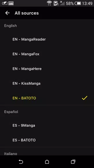 Manga AON Captura de tela 2