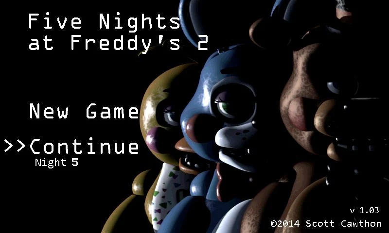 FNAF 2 : (Five Nights at Freddy) Zrzut ekranu 3