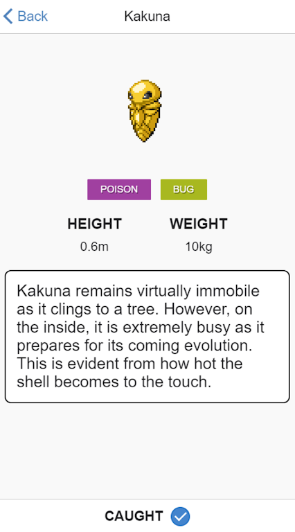 Pokedex Tracker Captura de pantalla 3