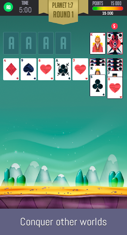 Space Solitaire應用截圖第2張
